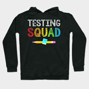 Te Squad Costume Test Day Teacher Student Hoodie